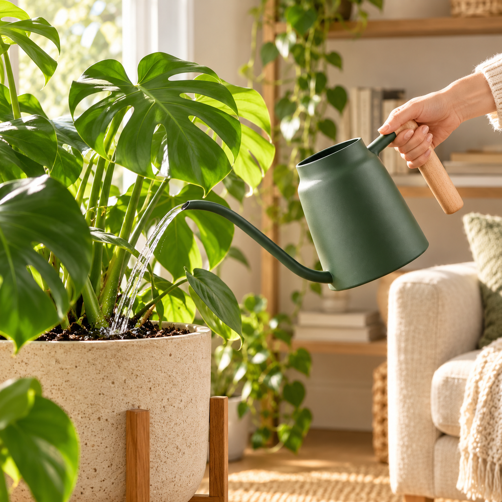 wsffhkl™ Long-Spout Watering Can — lifestyle view 1