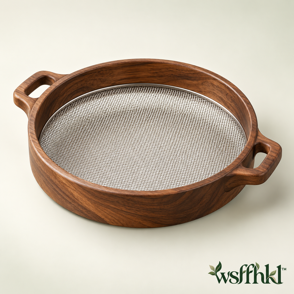 wsffhkl™ Round Potting Soil Sieve — main view