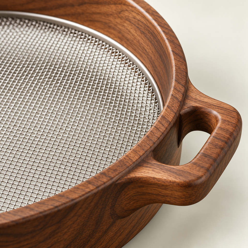wsffhkl™ Round Potting Soil Sieve — detail view