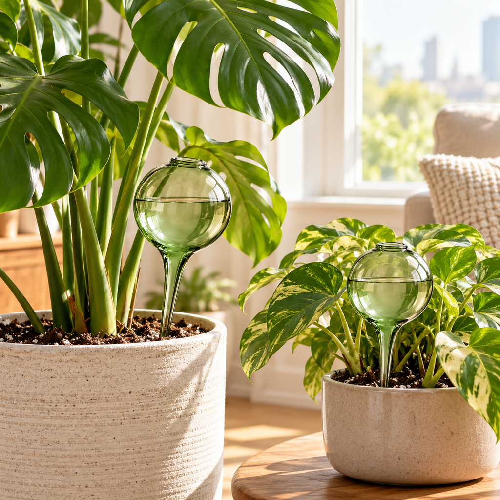 wsffhkl™ Glass Watering Globes — lifestyle view 1