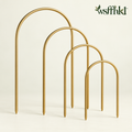 wsffhkl™ Gold-Tone Plant Support Hoops — main view