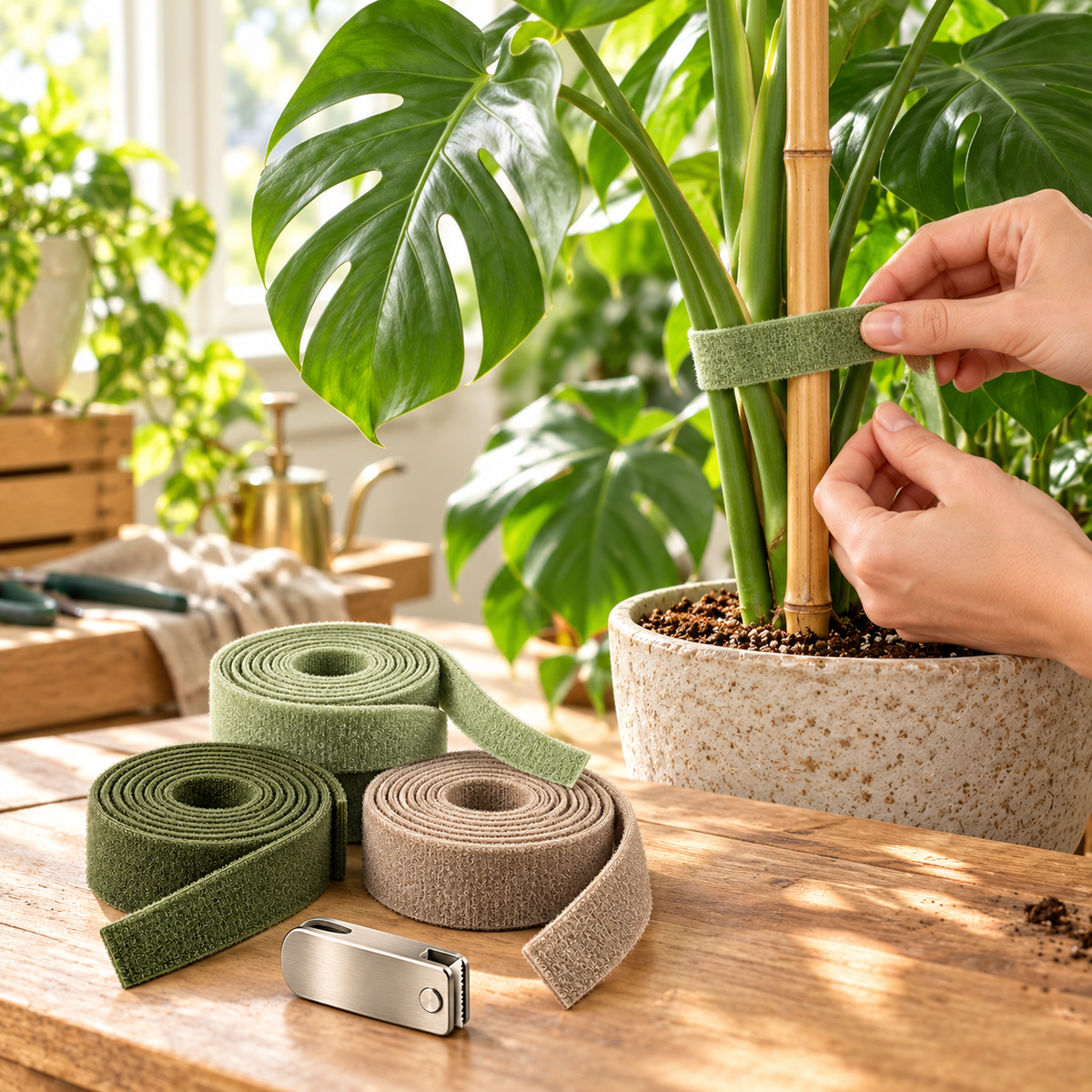 wsffhkl™ Soft Plant Tie Roll Set — lifestyle view 1